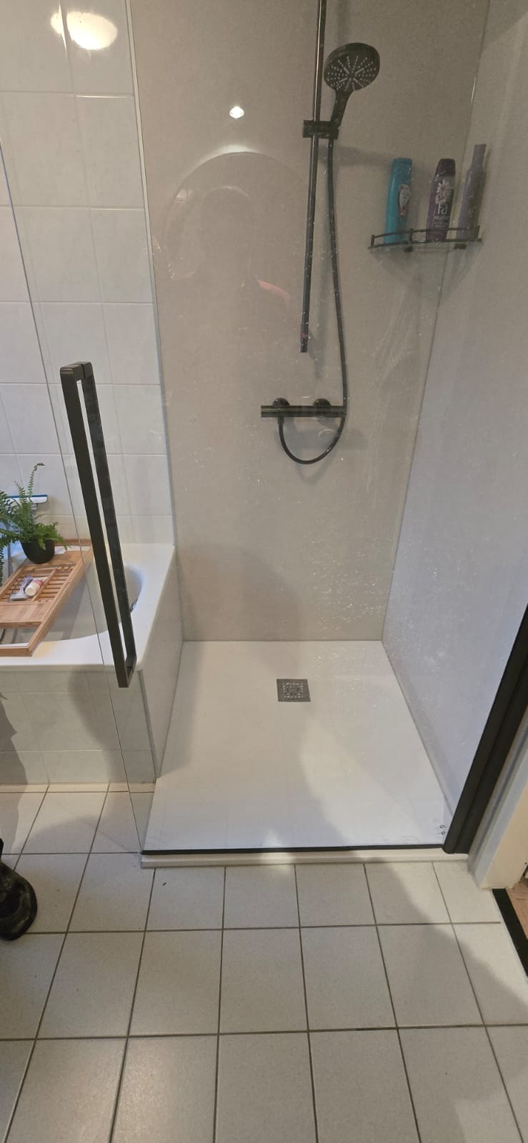 Moderne Douche met Douchebak - Lage Instap