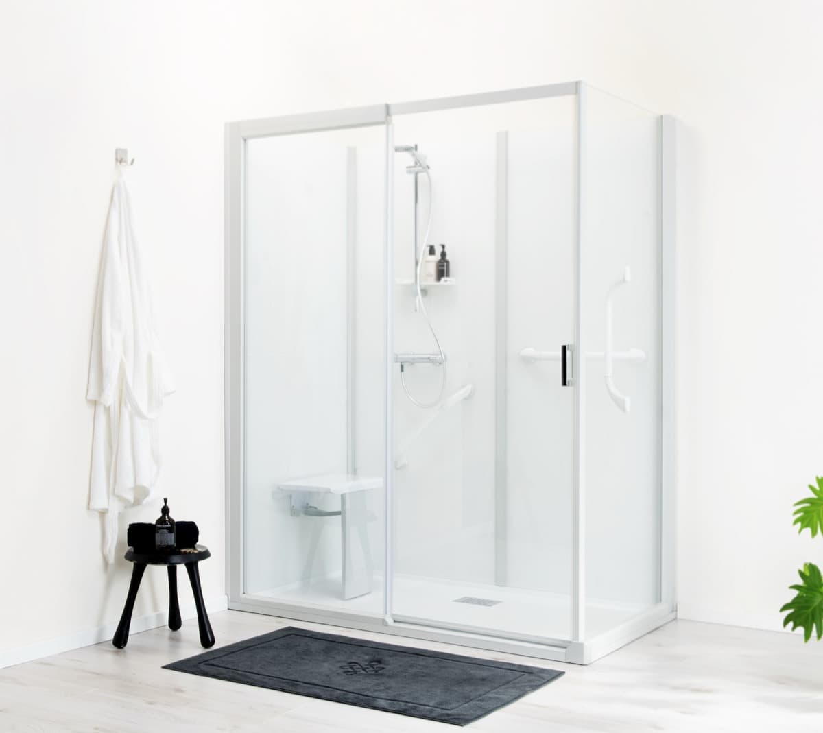 Volledige Vernieuwing van uw Douche - Veilige Doucheruimte